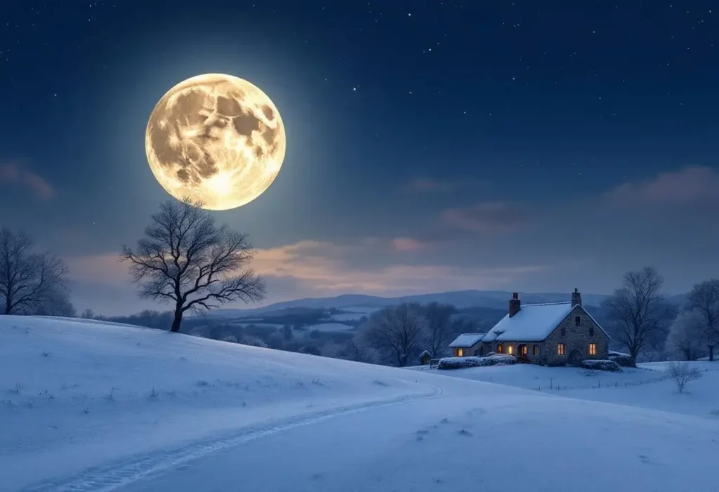 C'est bientôt la pleine Lune, la Lune de neige : que nous réserve-t-elle pour 2026 ?